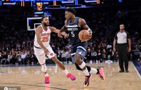 季前赛-爱德华兹17分兰德尔16分均空砍 尼克斯加时擒狼